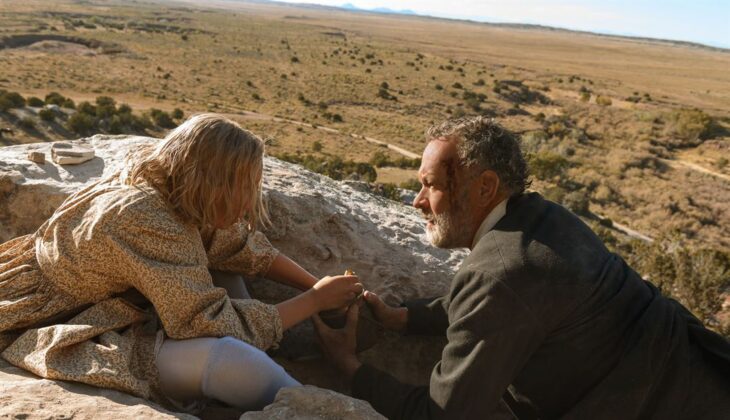 Helena Zengel et Tom Hanks dans "La Mission"